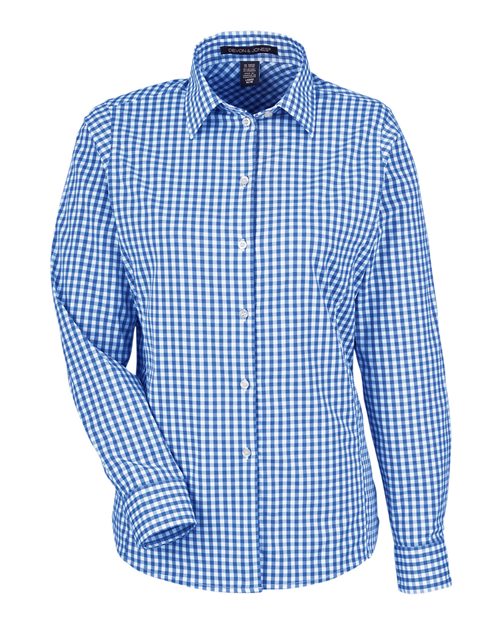Devon & Jones Women's CrownLux Performance® Gingham Dress Shirt DG536W