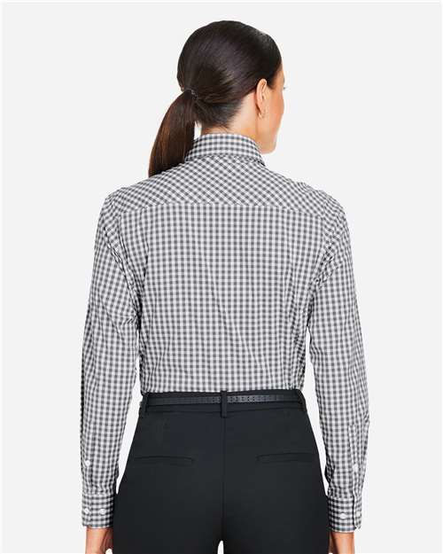 Devon & Jones Women's CrownLux Performance® Gingham Dress Shirt DG536W