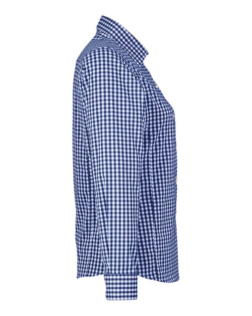 Devon & Jones Women's CrownLux Performance® Gingham Dress Shirt DG536W
