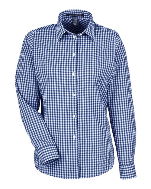 Devon & Jones Women's CrownLux Performance® Gingham Dress Shirt DG536W