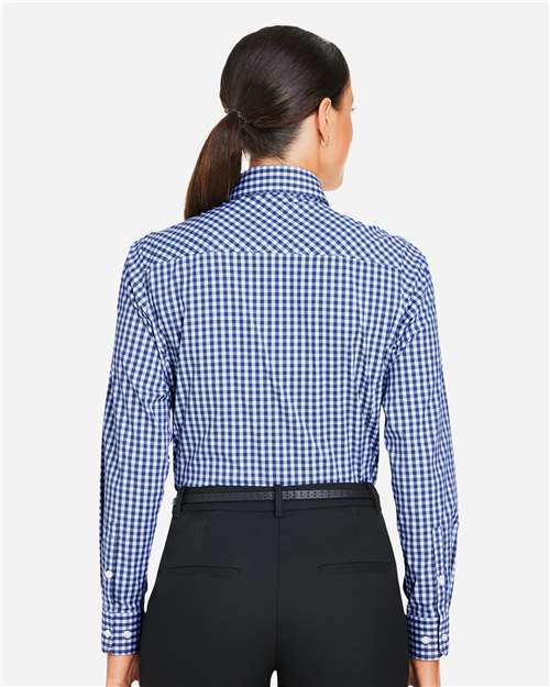 Devon & Jones Women's CrownLux Performance® Gingham Dress Shirt DG536W