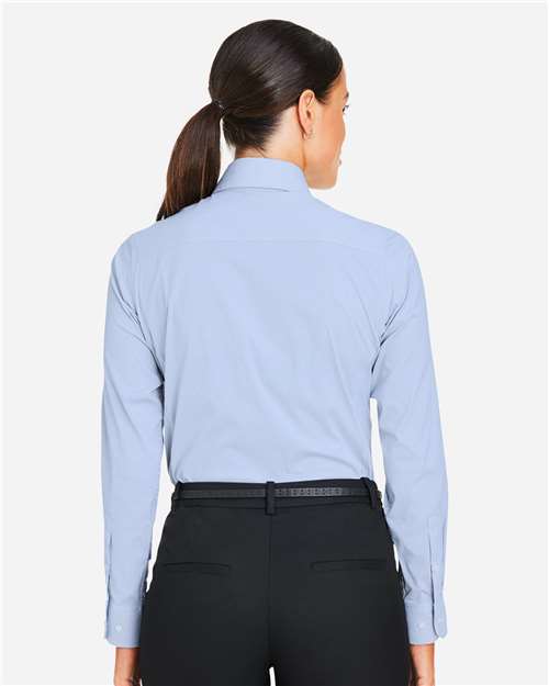 Devon & Jones Women's CrownLux Performance® Microstripe Dress Shirt DG537W