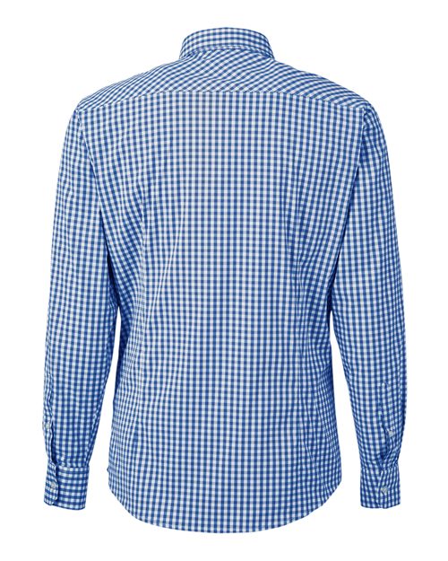 Devon & Jones Men's CrownLux Performance® Gingham Dress Shirt DG536
