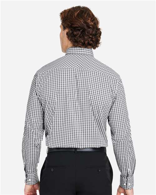 Devon & Jones Men's CrownLux Performance® Gingham Dress Shirt DG536