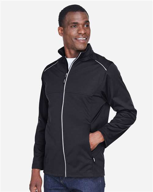 CORE365 Men's Tall Techno Lite Three-Layer Knit Tech-Shell CE708T