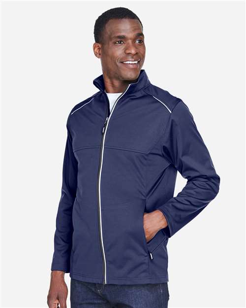CORE365 Men's Tall Techno Lite Three-Layer Knit Tech-Shell CE708T