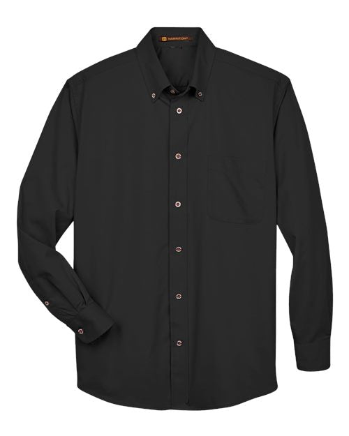Harriton Men's Easy Blend™ Twill Shirt M500