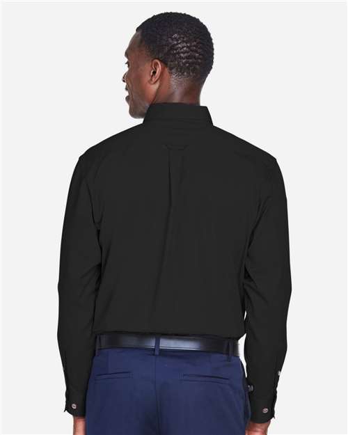 Harriton Men's Easy Blend™ Twill Shirt M500