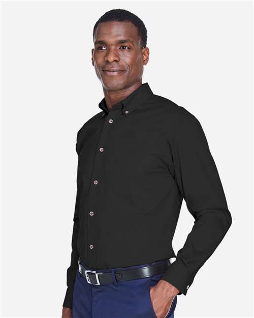 Harriton Men's Easy Blend™ Twill Shirt M500