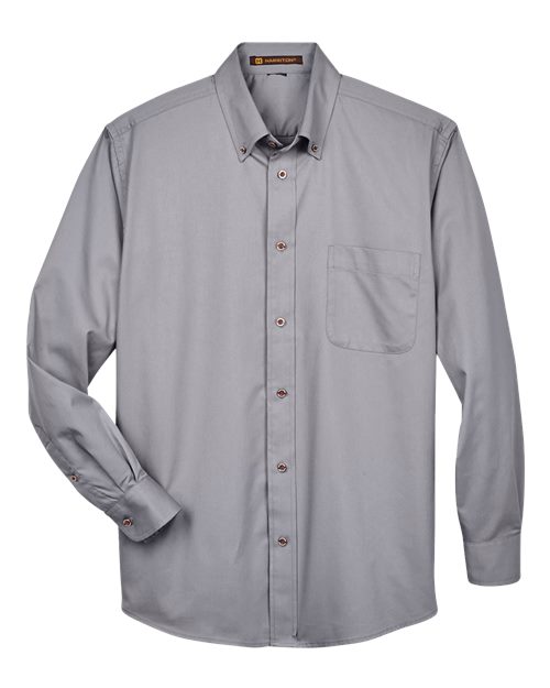Harriton Men's Easy Blend™ Twill Shirt M500
