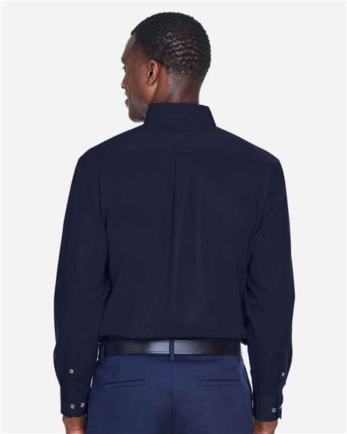 Harriton Men's Easy Blend™ Twill Shirt M500