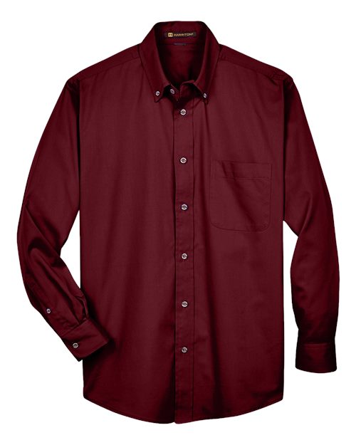 Harriton Men's Easy Blend™ Twill Shirt M500