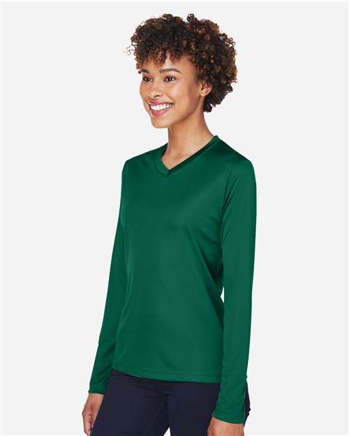 Team 365 Women's Zone Performance Long Sleeve T-Shirt TT11WL