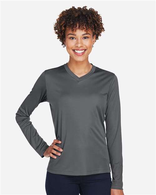 Team 365 Women's Zone Performance Long Sleeve T-Shirt TT11WL