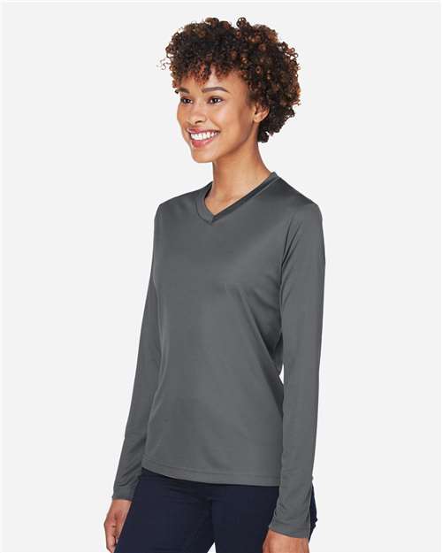 Team 365 Women's Zone Performance Long Sleeve T-Shirt TT11WL