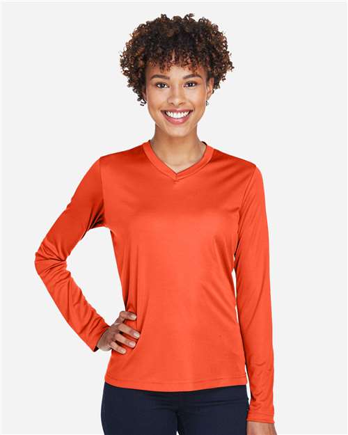 Team 365 Women's Zone Performance Long Sleeve T-Shirt TT11WL