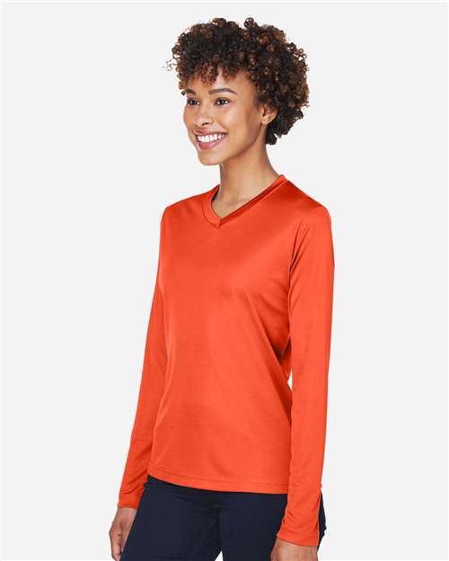 Team 365 Women's Zone Performance Long Sleeve T-Shirt TT11WL