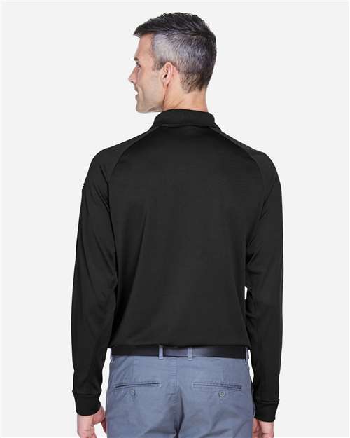 Harriton Men's Advantage Long Sleeve Tactical Polo M211L