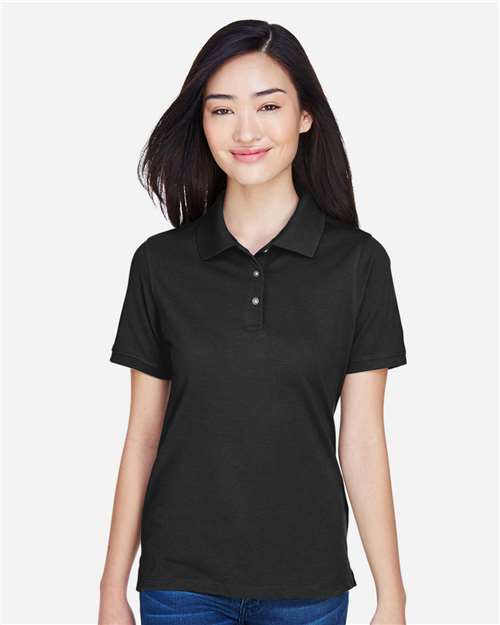 Harriton Women's Easy Blend Polo M265W