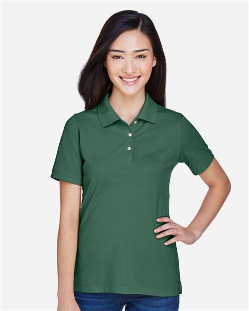 Harriton Women's Easy Blend Polo M265W