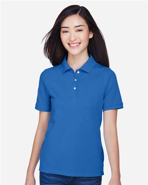 Harriton Women's Easy Blend Polo M265W