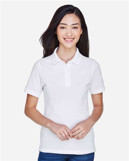 Harriton Women's Easy Blend Polo M265W