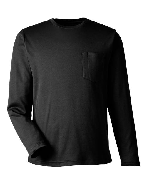 Harriton Unisex Charge Snag and Soil Protect Long Sleeve T-Shirt M118L