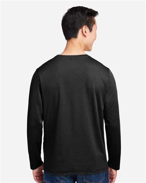 Harriton Unisex Charge Snag and Soil Protect Long Sleeve T-Shirt M118L