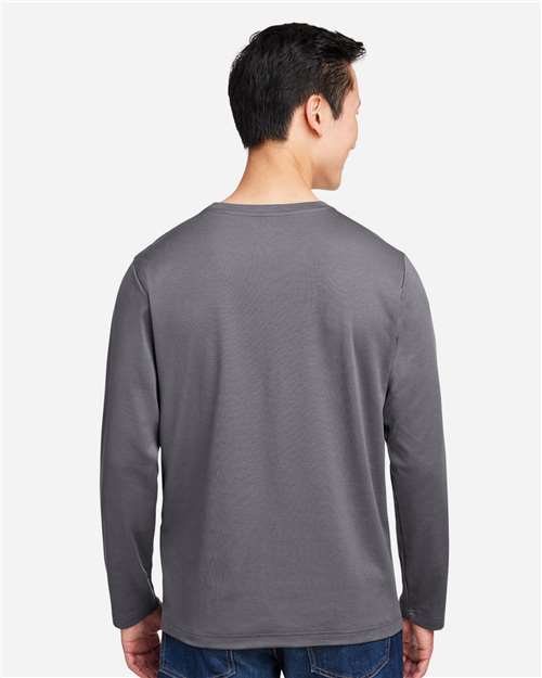 Harriton Unisex Charge Snag and Soil Protect Long Sleeve T-Shirt M118L