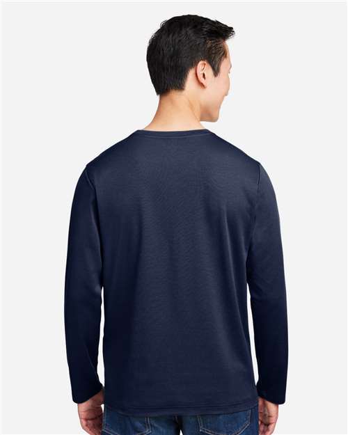 Harriton Unisex Charge Snag and Soil Protect Long Sleeve T-Shirt M118L