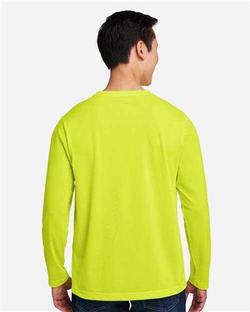 Harriton Unisex Charge Snag and Soil Protect Long Sleeve T-Shirt M118L
