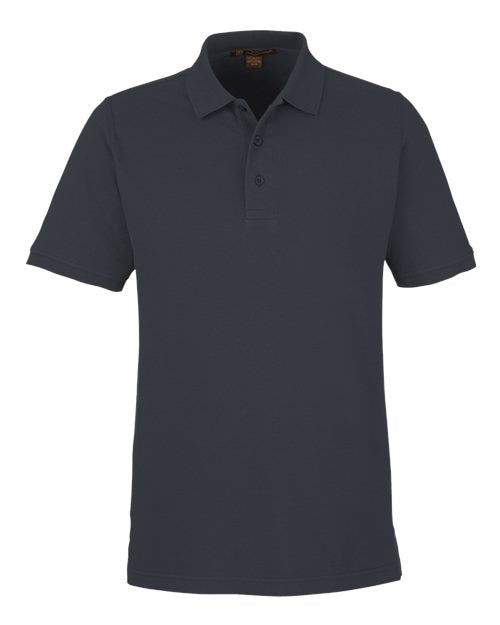 Harriton Men's Valiant Cotton Snag Protect Polo M205