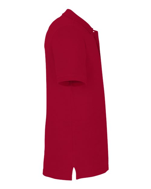 Harriton Men's Valiant Cotton Snag Protect Polo M205