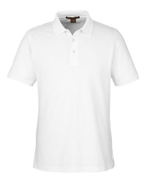 Harriton Men's Valiant Cotton Snag Protect Polo M205