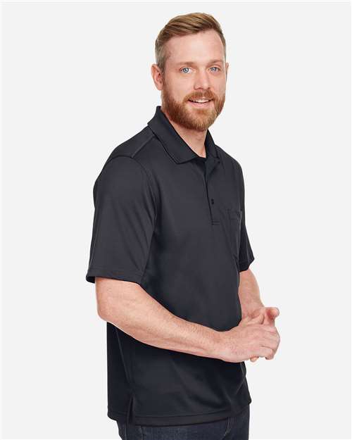Harriton Men's Advantage Snag Protection Plus IL Pocket Polo M348P