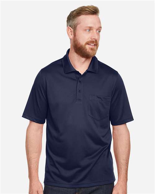 Harriton Men's Advantage Snag Protection Plus IL Pocket Polo M348P