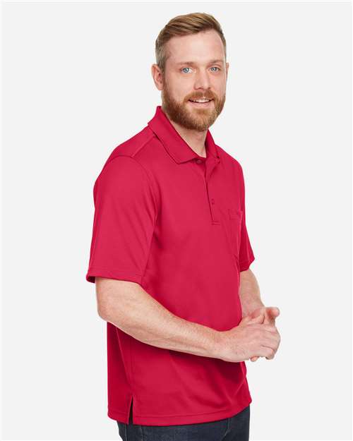 Harriton Men's Advantage Snag Protection Plus IL Pocket Polo M348P