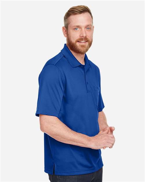 Harriton Men's Advantage Snag Protection Plus IL Pocket Polo M348P
