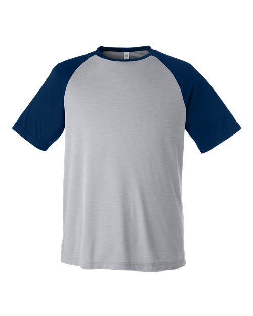 Team 365 Unisex Zone Colorblock Raglan T-Shirt TT62