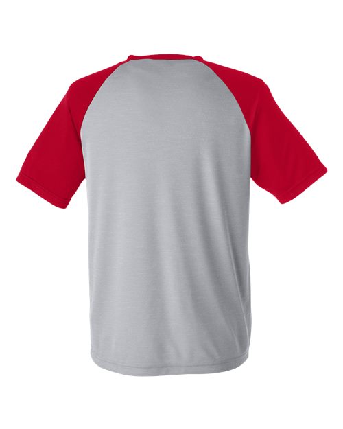 Team 365 Unisex Zone Colorblock Raglan T-Shirt TT62
