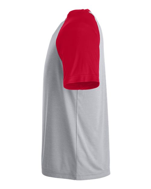 Team 365 Unisex Zone Colorblock Raglan T-Shirt TT62