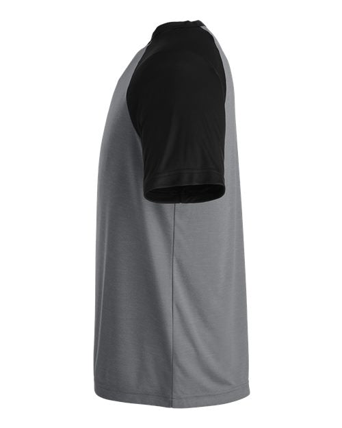 Team 365 Unisex Zone Colorblock Raglan T-Shirt TT62