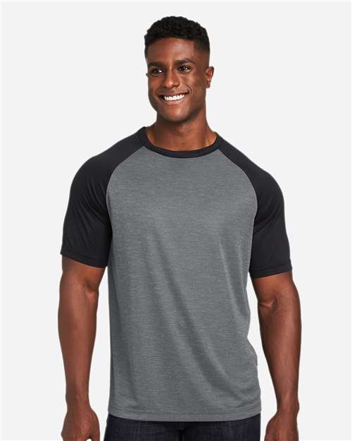 Team 365 Unisex Zone Colorblock Raglan T-Shirt TT62