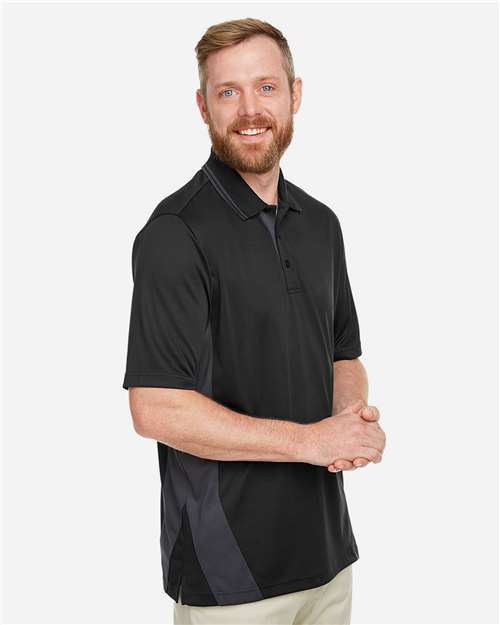 Harriton Men's Flash Snag Protection Plus IL Colorblock Polo M386