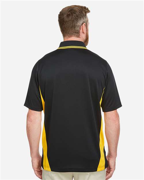 Harriton Men's Flash Snag Protection Plus IL Colorblock Polo M386