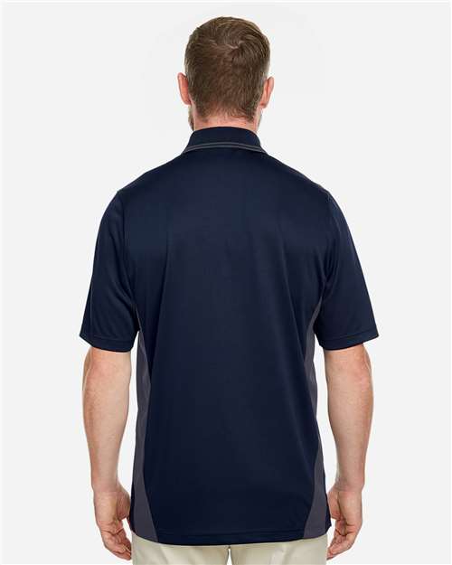 Harriton Men's Flash Snag Protection Plus IL Colorblock Polo M386