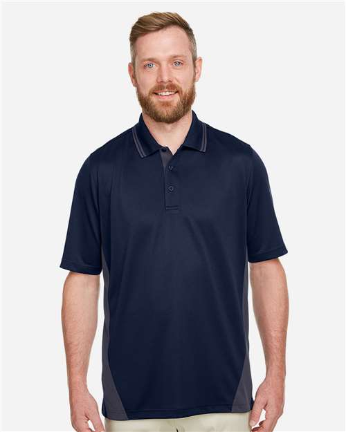 Harriton Men's Flash Snag Protection Plus IL Colorblock Polo M386