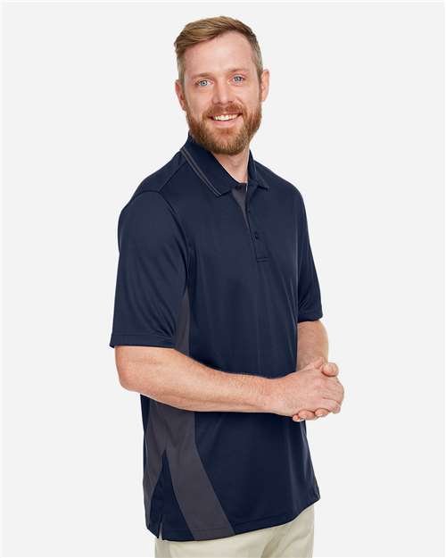 Harriton Men's Flash Snag Protection Plus IL Colorblock Polo M386