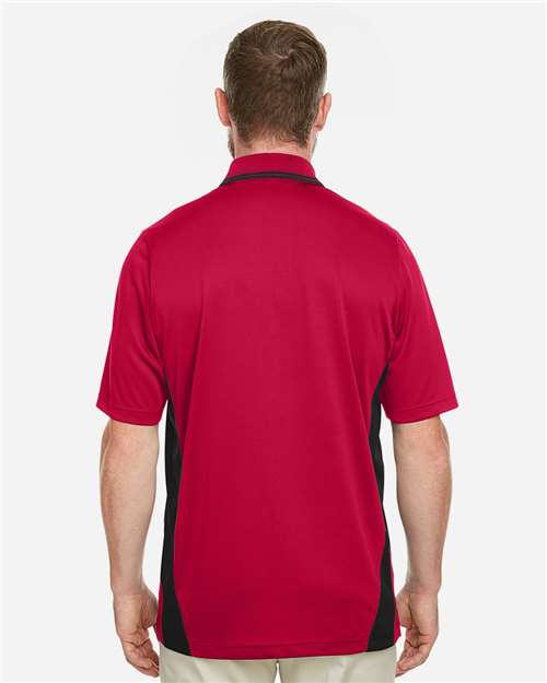 Harriton Men's Flash Snag Protection Plus IL Colorblock Polo M386