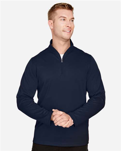 Harriton Men's Advantage Snag Protection Plus Quarter-Zip Pullover M748